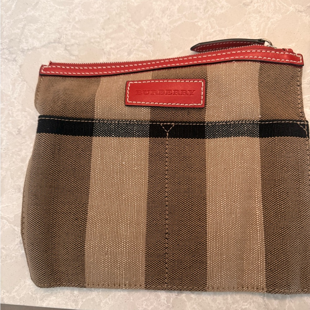 Burberry Ashby Medium Canvas Check Hobo Bag. - Picture 7 of 13